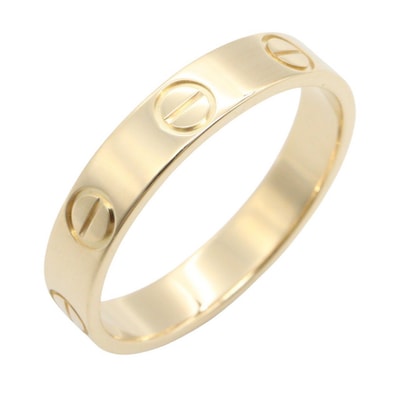 カルティエ CARTIER ミニラブリング リング・指輪 ジュエリー K18(イエローゴールド) レディース ゴールド系 B4085000 【中古】