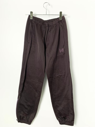 NEEDLES Zipped Sweat Pants "Dark Purple"