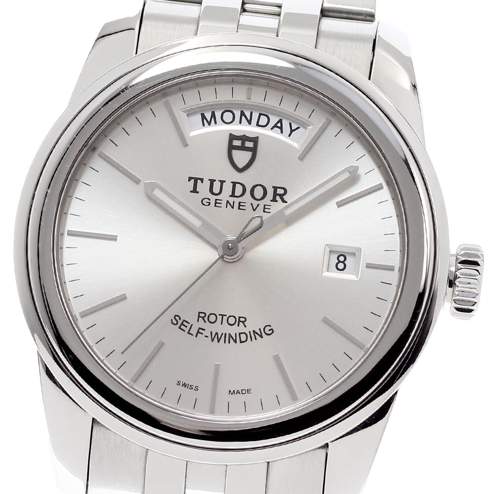 ☆美品 ★保 チュードル グラマー  デイトデイ 56000 メンズ 【中古】