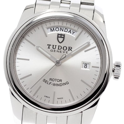 ☆美品 ★保 チュードル グラマー デイトデイ 56000 メンズ 【中古】