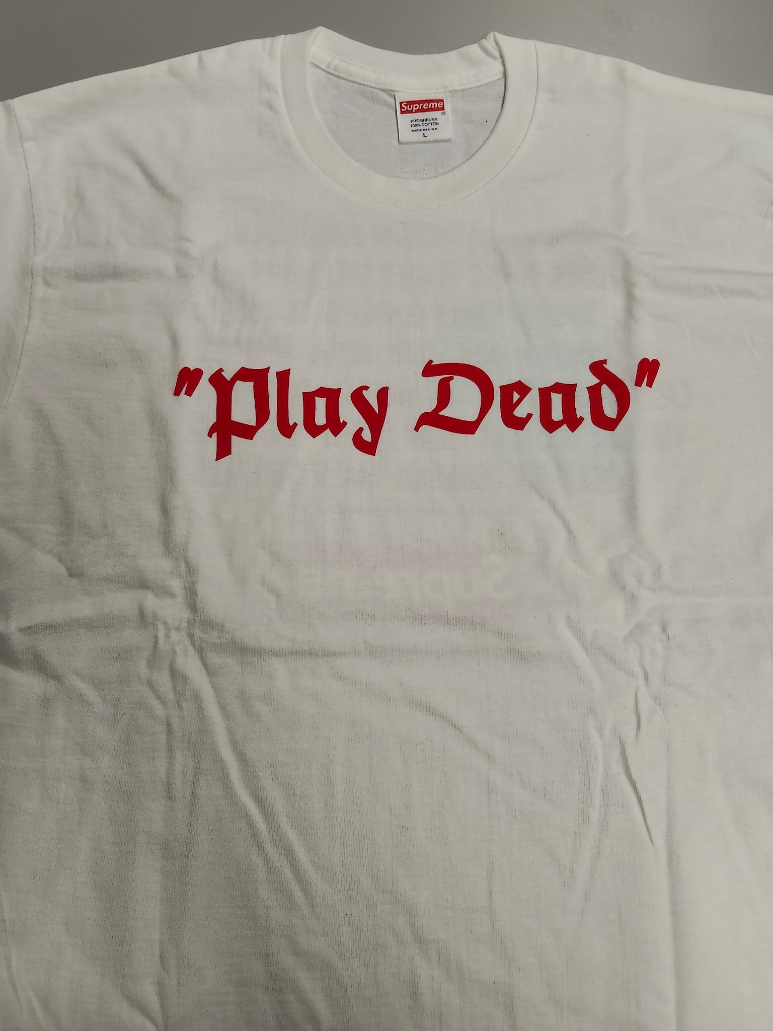 Supreme Play Dead Tee 