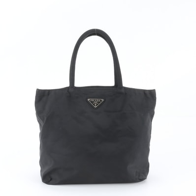 ■極美品 プラダ テスート ナイロントライアングルロゴトート バッグ