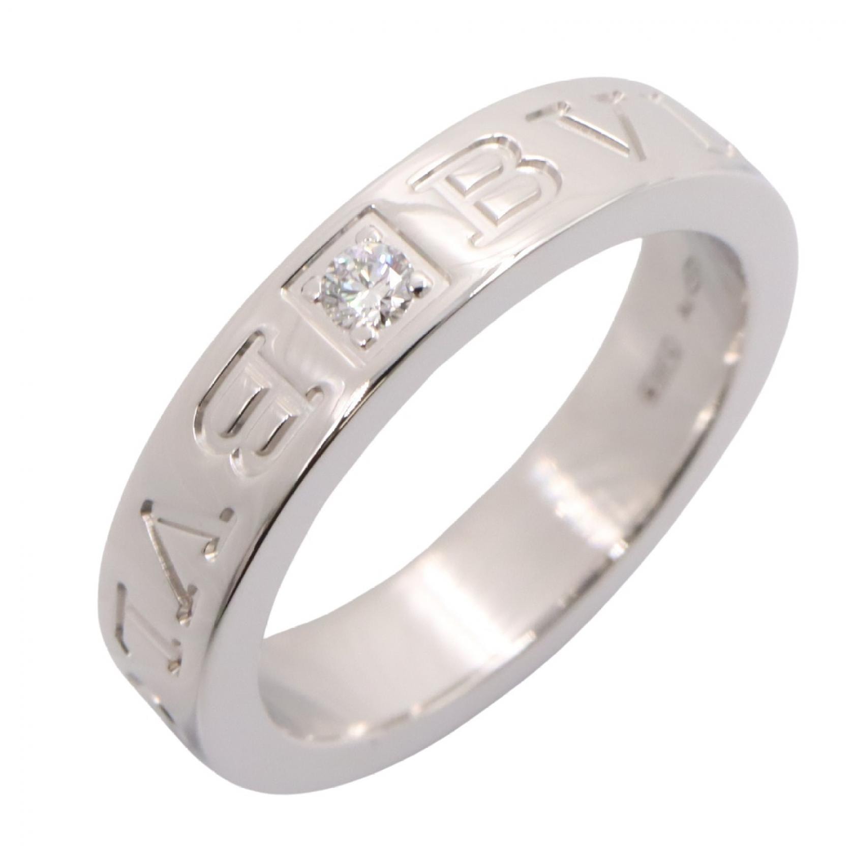 ブルガリ BVLGARI B-zero1 ビーゼロワン リング 1PD リング・指輪 ジュエリー K18WG(ホワイトゴールド) ダイヤモンド レディース シルバー系 / クリア系 339982 【中古】