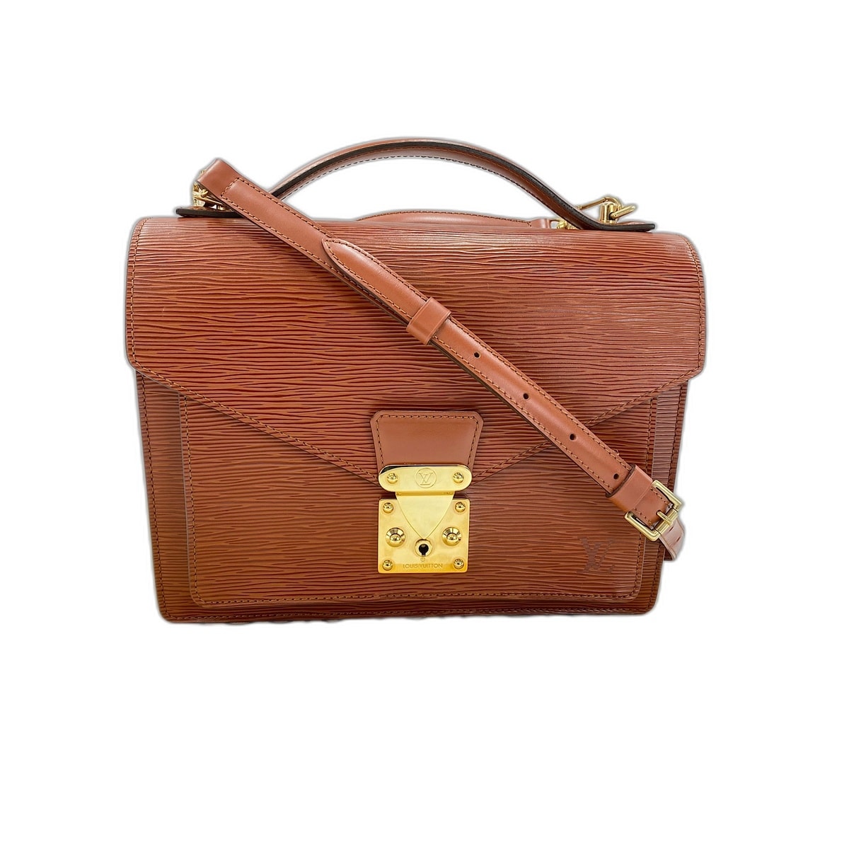 ヴィトン LV エピ 2WAYモンソー ハンドバッグ【中古】