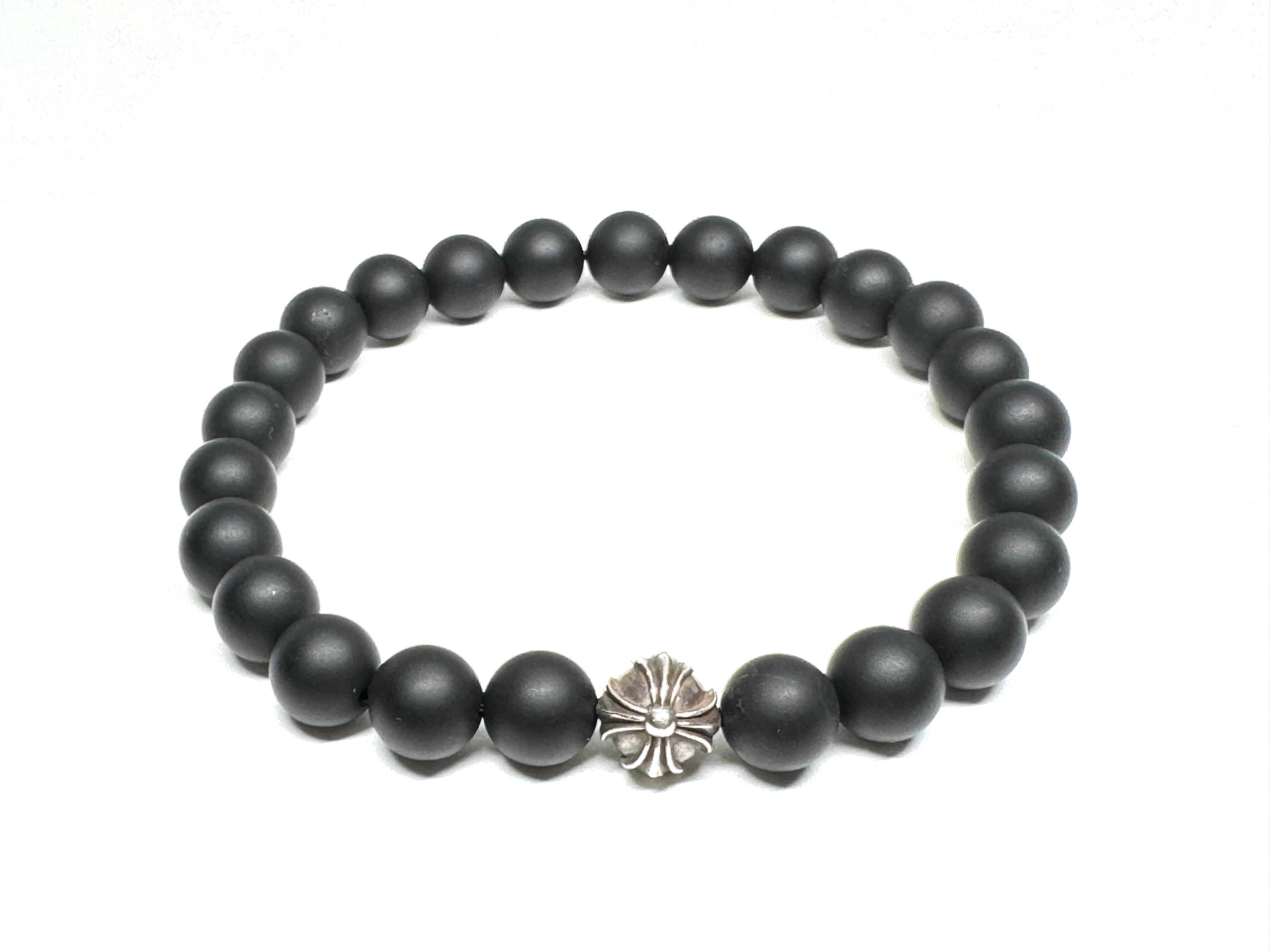 クロムハーツ　ビーズプレス8ミリ　ジャンク クロムハーツ ビーズプレス8ミリ ジャンク 目立った傷や汚れなし