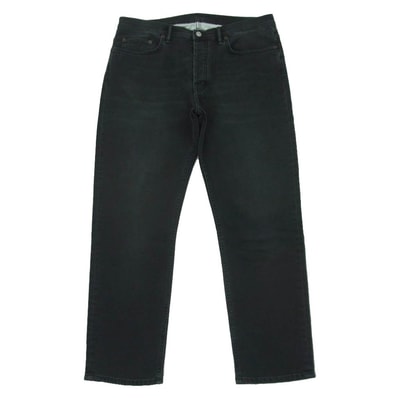 ACNE STUDIOS アクネストゥディオズ B00172 River リバー デニム パンツ イタリア製 ダークグレー系 EU33/32【中古】