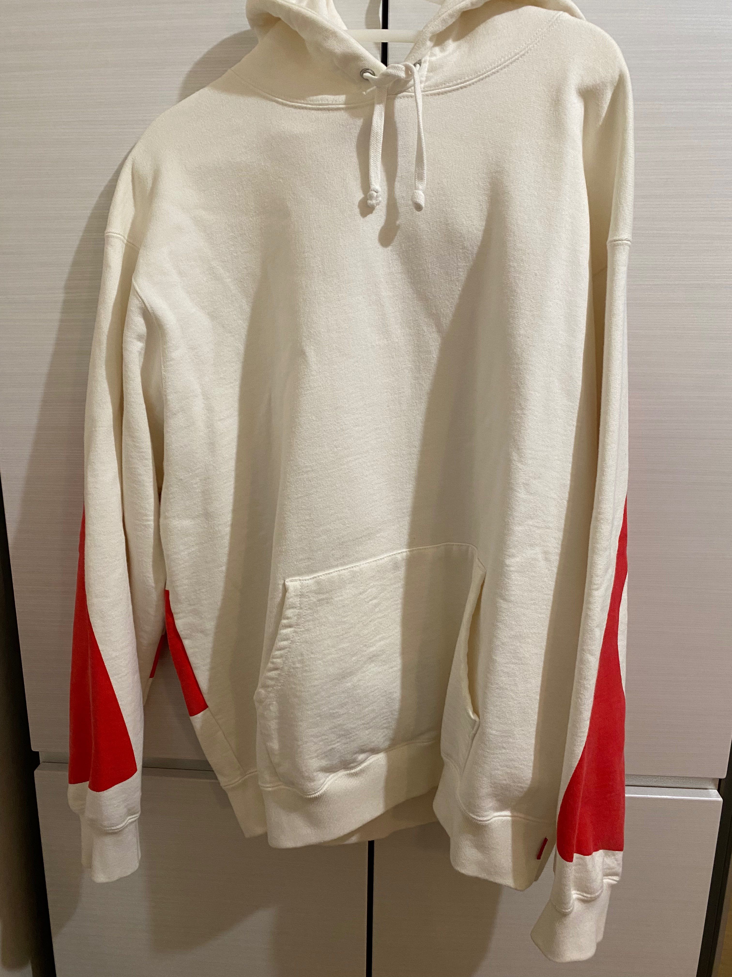 Supreme Big Logo Hooded Sweatshirt "White"
