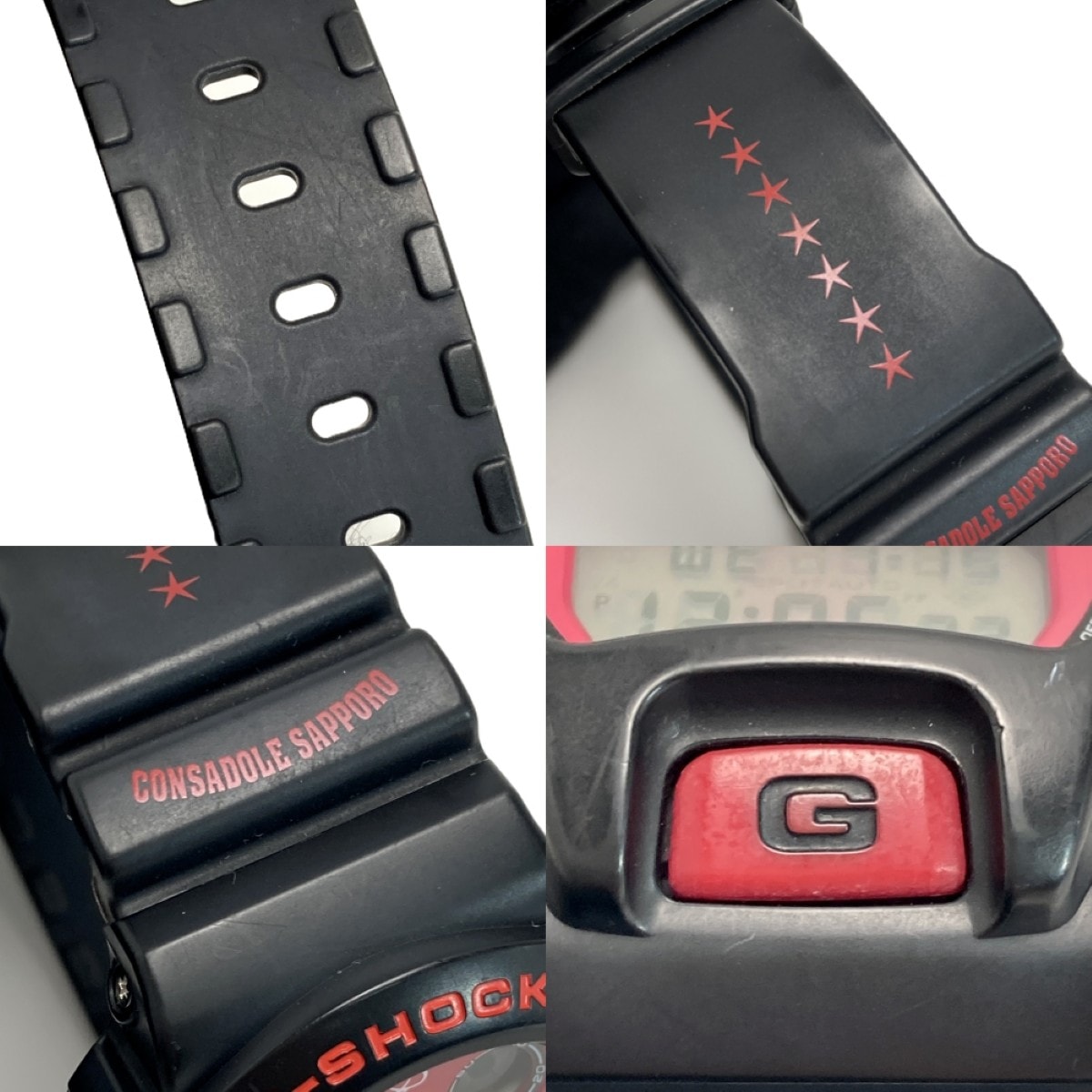 C (やや傷や汚れあり)】CASIO カシオ G-SHOCK コンサドーレ札幌 500個