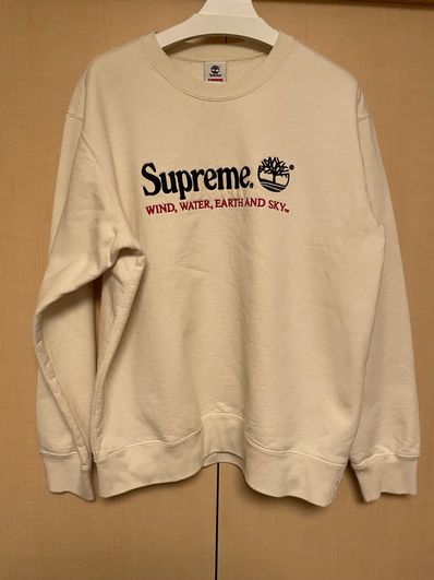 Supreme x Timberland Crewneck "Ivory"