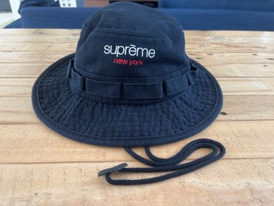 Supreme Contrast Boonie Bucket Hat "Black"