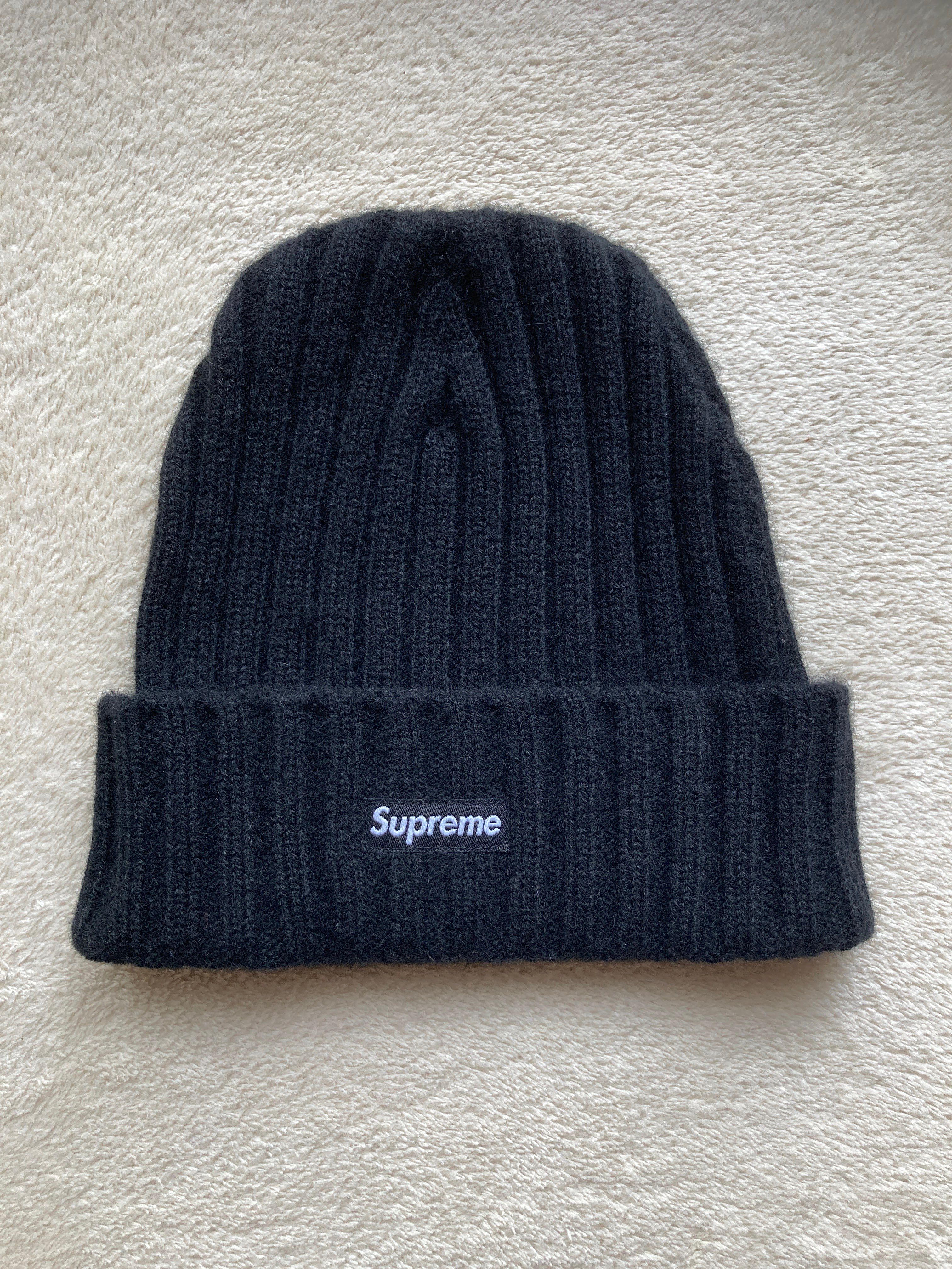 Supreme Cashmere Beanie "Black"