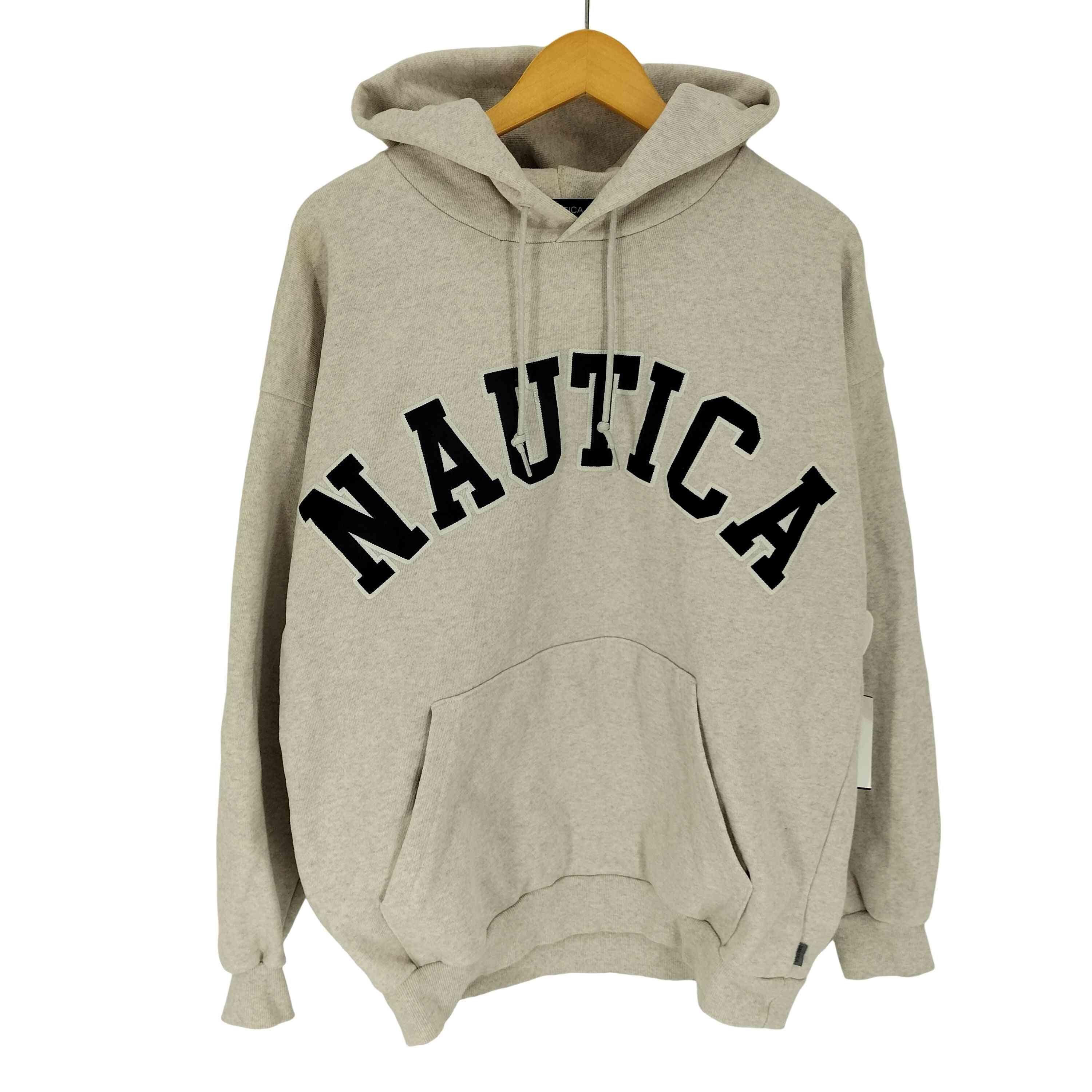 アーチロゴ刺繍 フーデット プルオーバー パーカー【1141839789205】