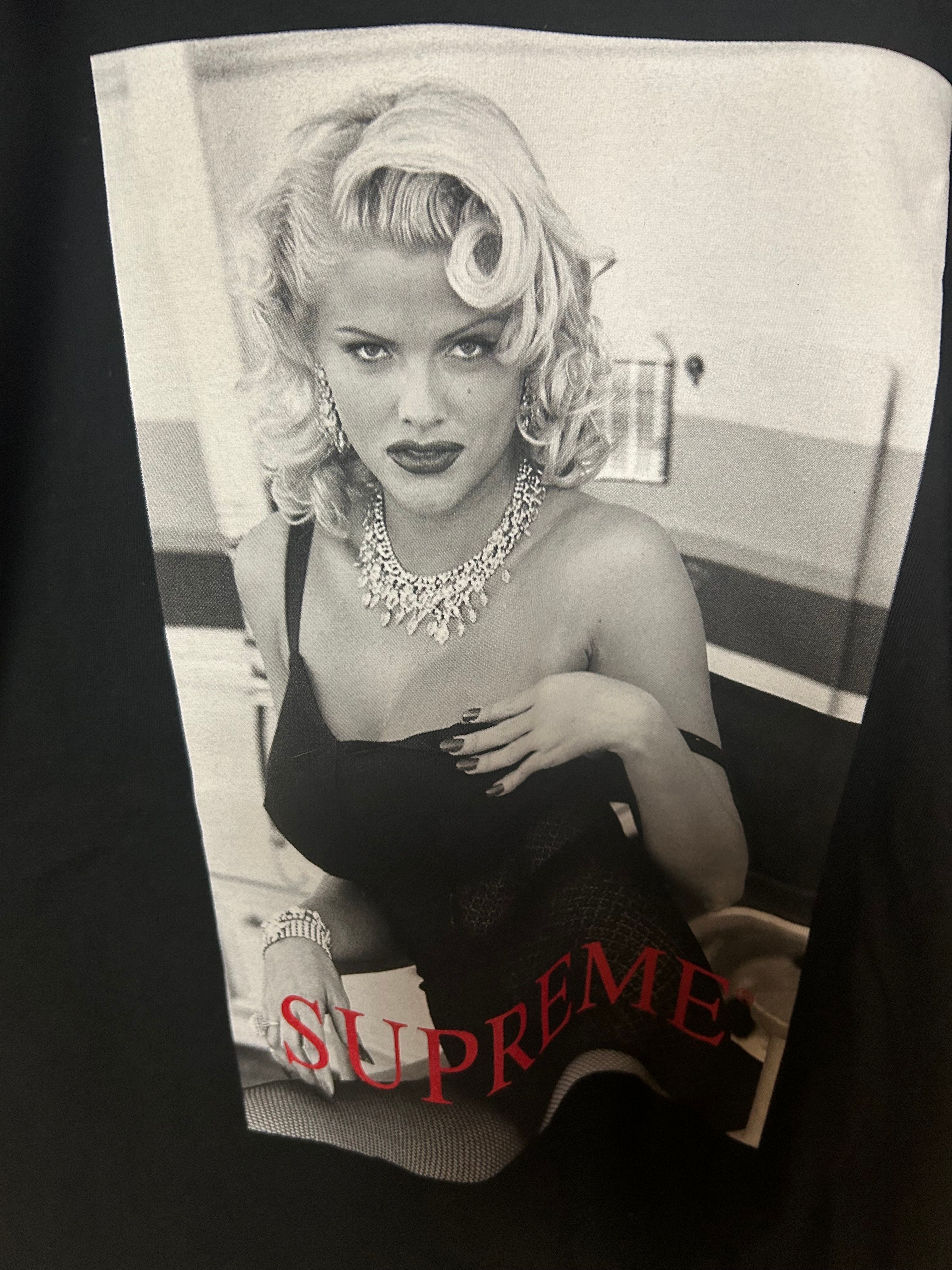Supreme Anna Nicole Smith Tee "Black"