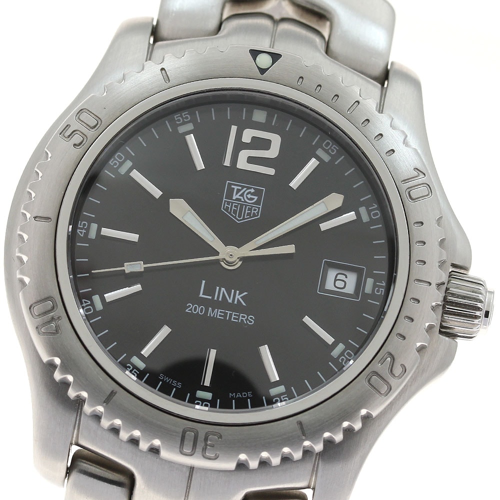 ☆良品  タグホイヤー リンク デイト WT1110-0 メンズ 【中古】