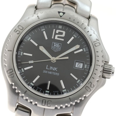 ☆良品 タグホイヤー リンク デイト WT1110-0 メンズ 【中古】