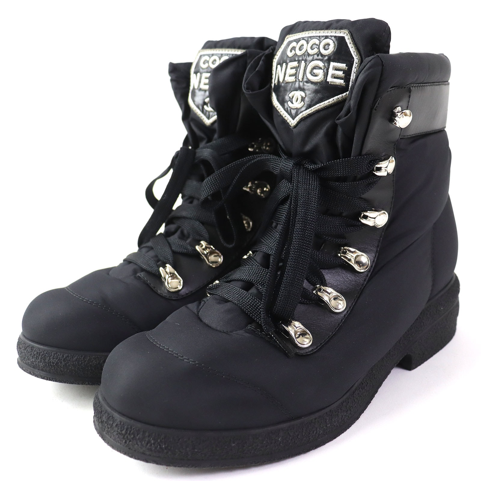 美品 シャネル
 ブーツ ココネージュ レディース 35.5