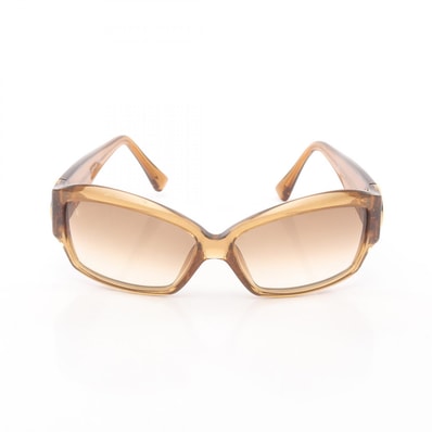 ルイ・ヴィトン LOUIS VUITTON ウルスラ ストラス ラメ グラデーションレンズ サングラス 衣料品 プラスチック レディース ブラウン系 Z0100E 【中古】