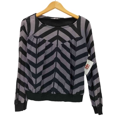 01AW D.A.V.F期 幾何学模様 クルーネックTシャツ【1143572331772】