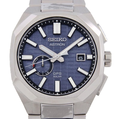 【新品】セイコー アストロンGPS 電波時計 3X62-0AA0/SBXD013 TI ソーラークォーツ