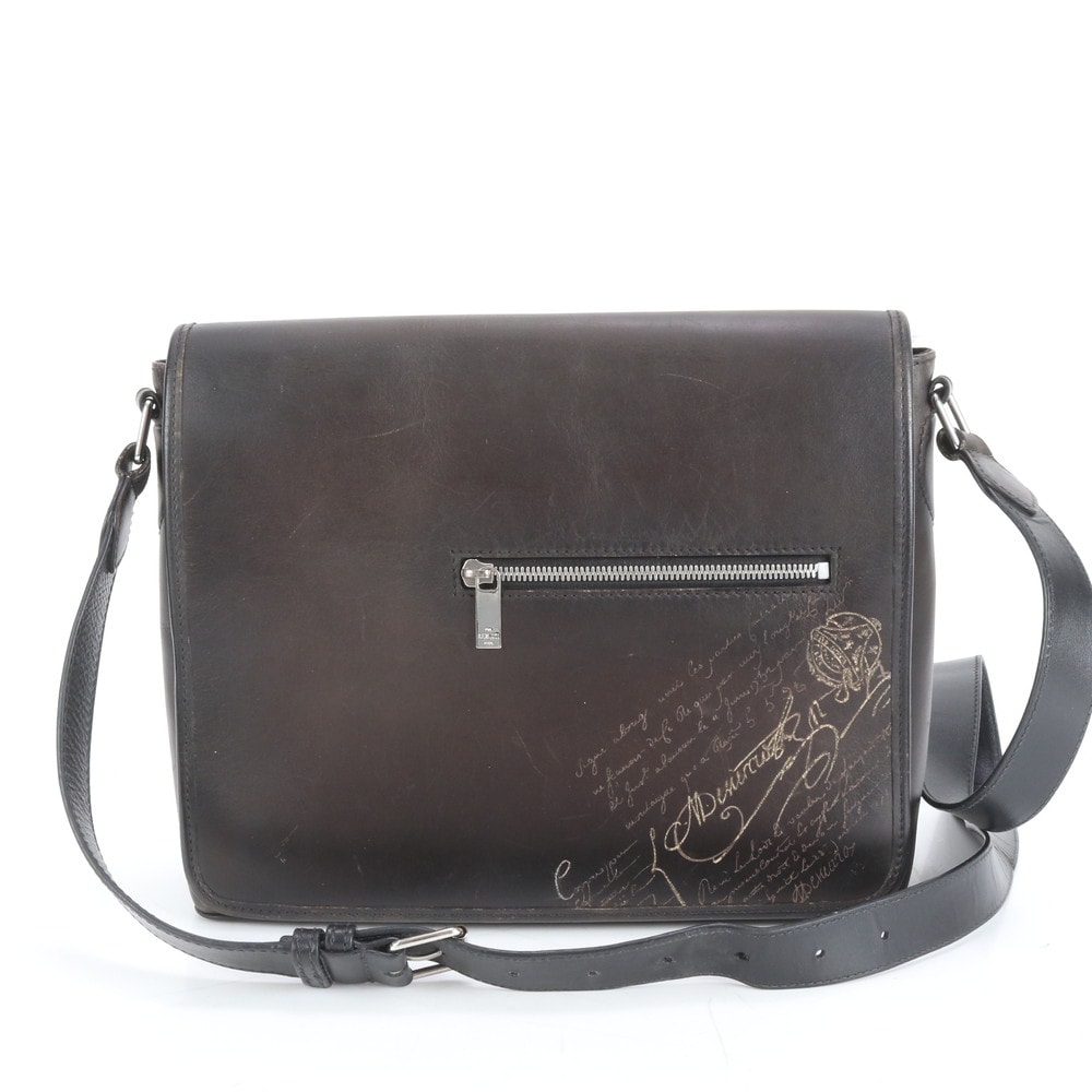 ■極美品 ベルルッティ スクリット ゴールデン パティーヌ カリグラフィ