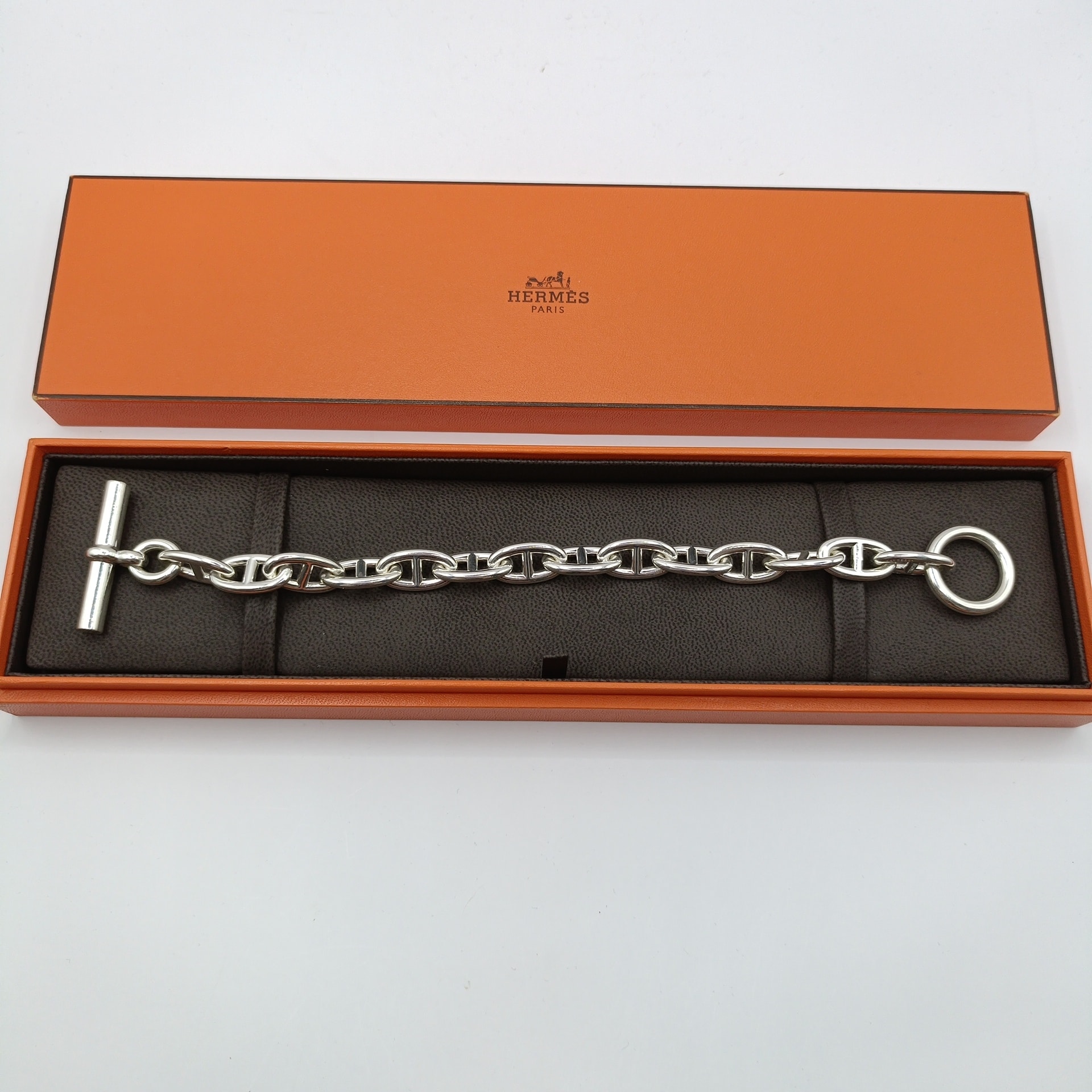 Hermes Chaine D'ancre GM Bracelet "Silver"
