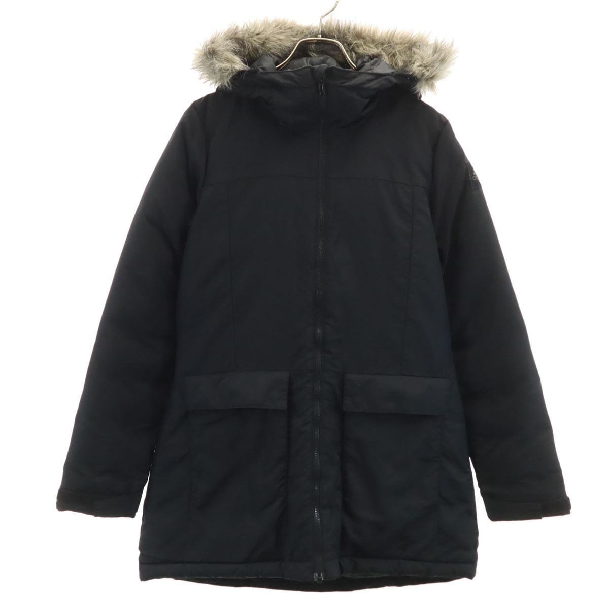 adidas アディダス 中綿コート L ブラック