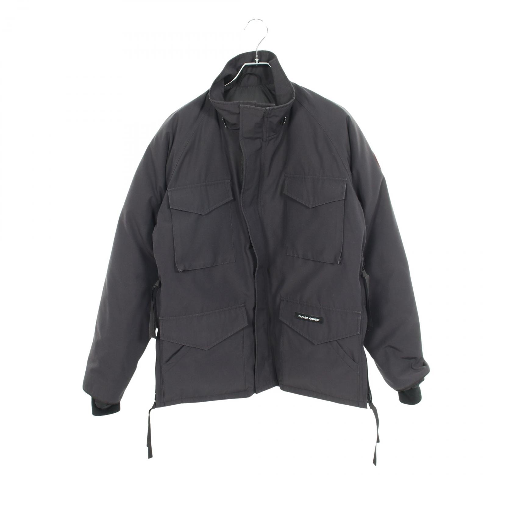 カナダグース CANADA GOOSE CONSTABLE PARKA ダウンジャケット 衣料品 アウター コットン ポリエステル メンズ ネイビー系 4071MA 【中古】