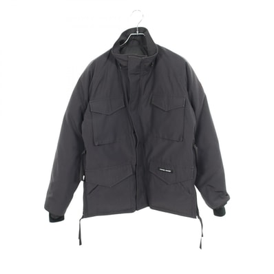 カナダグース CANADA GOOSE CONSTABLE PARKA ダウンジャケット 衣料品 アウター コットン ポリエステル メンズ ネイビー系 4071MA 【中古】