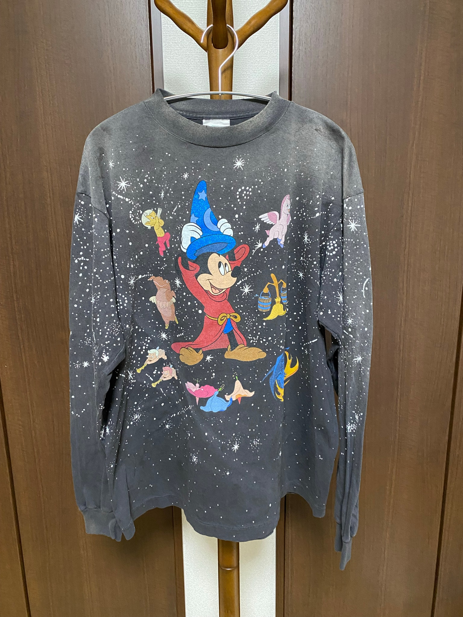 SAINT Mxxxxxx x Disney DSNY LS T-Shirt/Fantasia "Black"