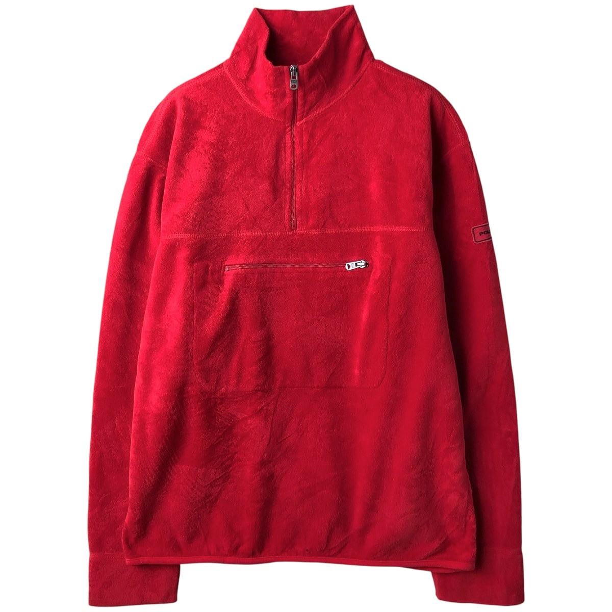 古着 90年代 ラルフローレン Ralph Lauren POLO SPORT ポロスポーツ ハーフジップ フリースプルオーバー アノラックジャケット メンズM相当 ヴィンテージ/eaa459286