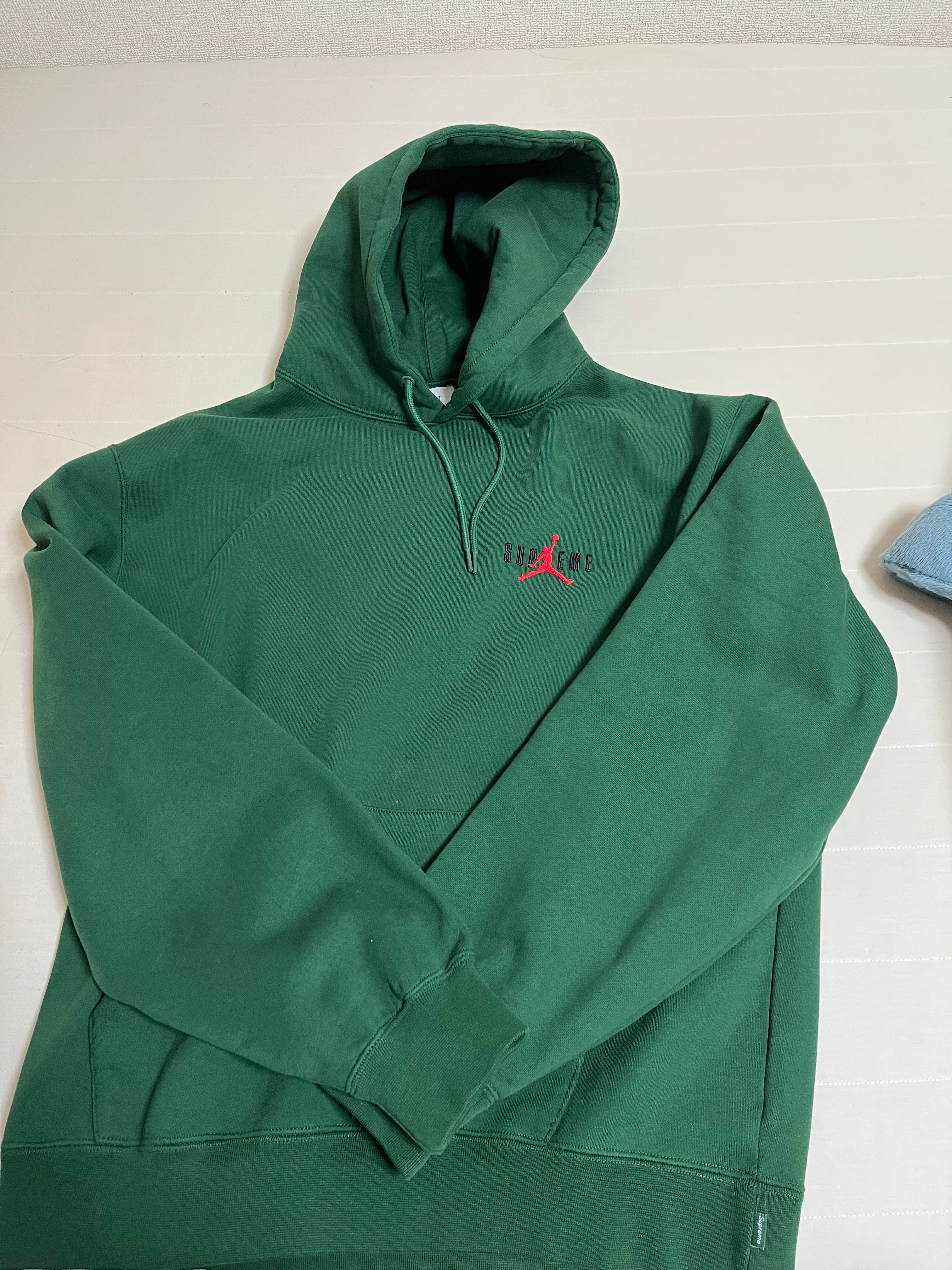 Supreme x Jordan Hooded Sweatshirt "Green"