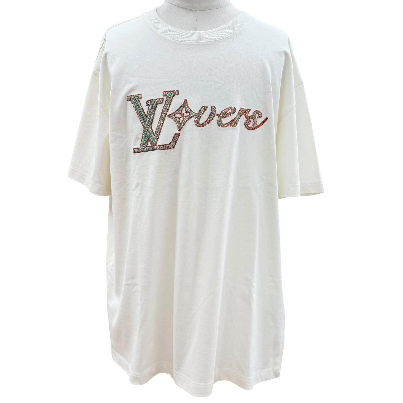 極美品 ルイヴィトン 半袖Tシャツ ホワイト メンズ XXL