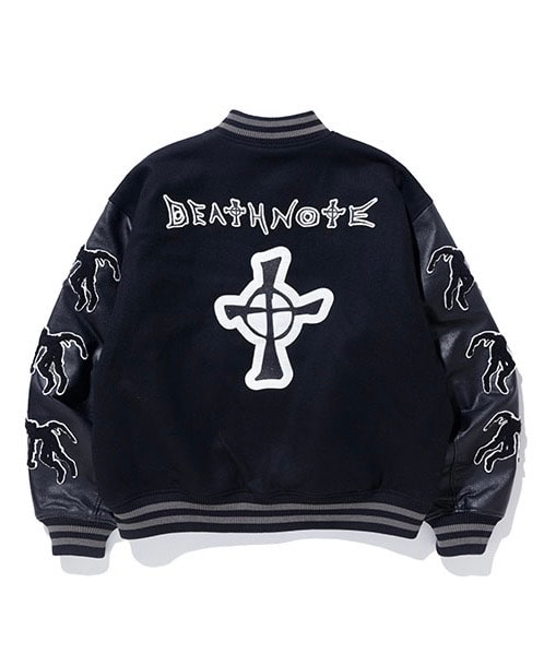 Xlarge DEATH NOTE スタジャン 黒 XL
