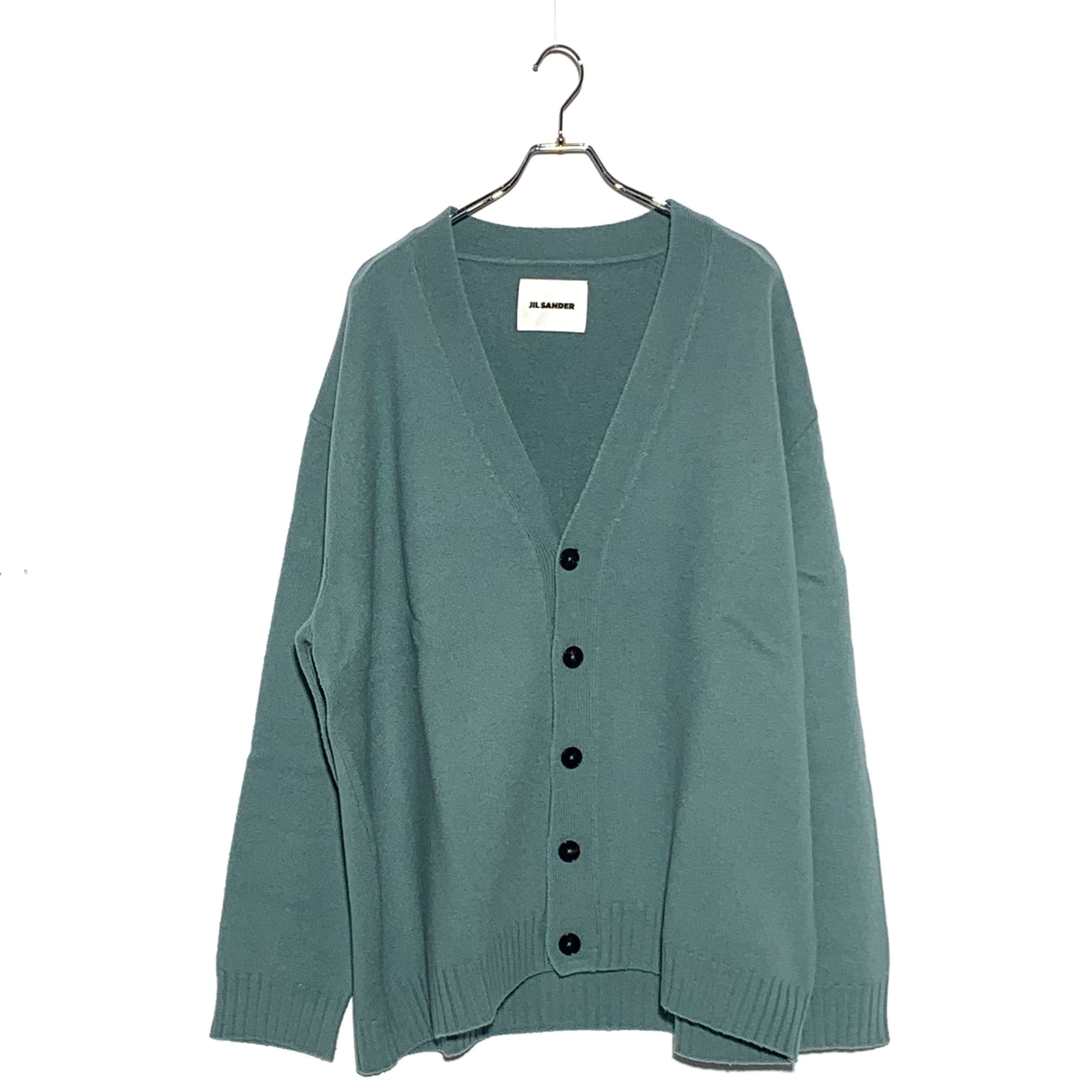 JIL SANDER Vネック ウールカーディガン