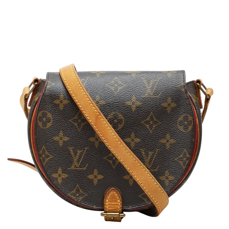 ルイ ヴィトン モノグラム タンブラン 斜め掛け ショルダーバック M51179 ブラウン PVC レザー レディース LOUIS VUITTON 【中古】