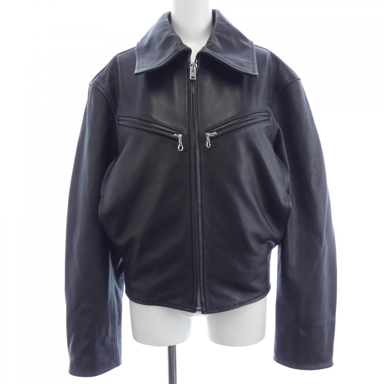ルメール LEMAIRE OWL1159 LL0147 レザージャケット