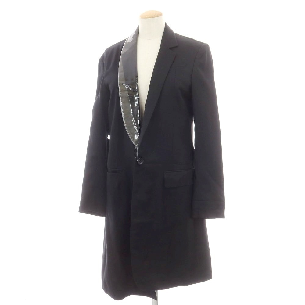 【中古】アンダーカバー UNDERCOVER ウール チェスターフィールドコート ブラック【サイズ1】【レディース】