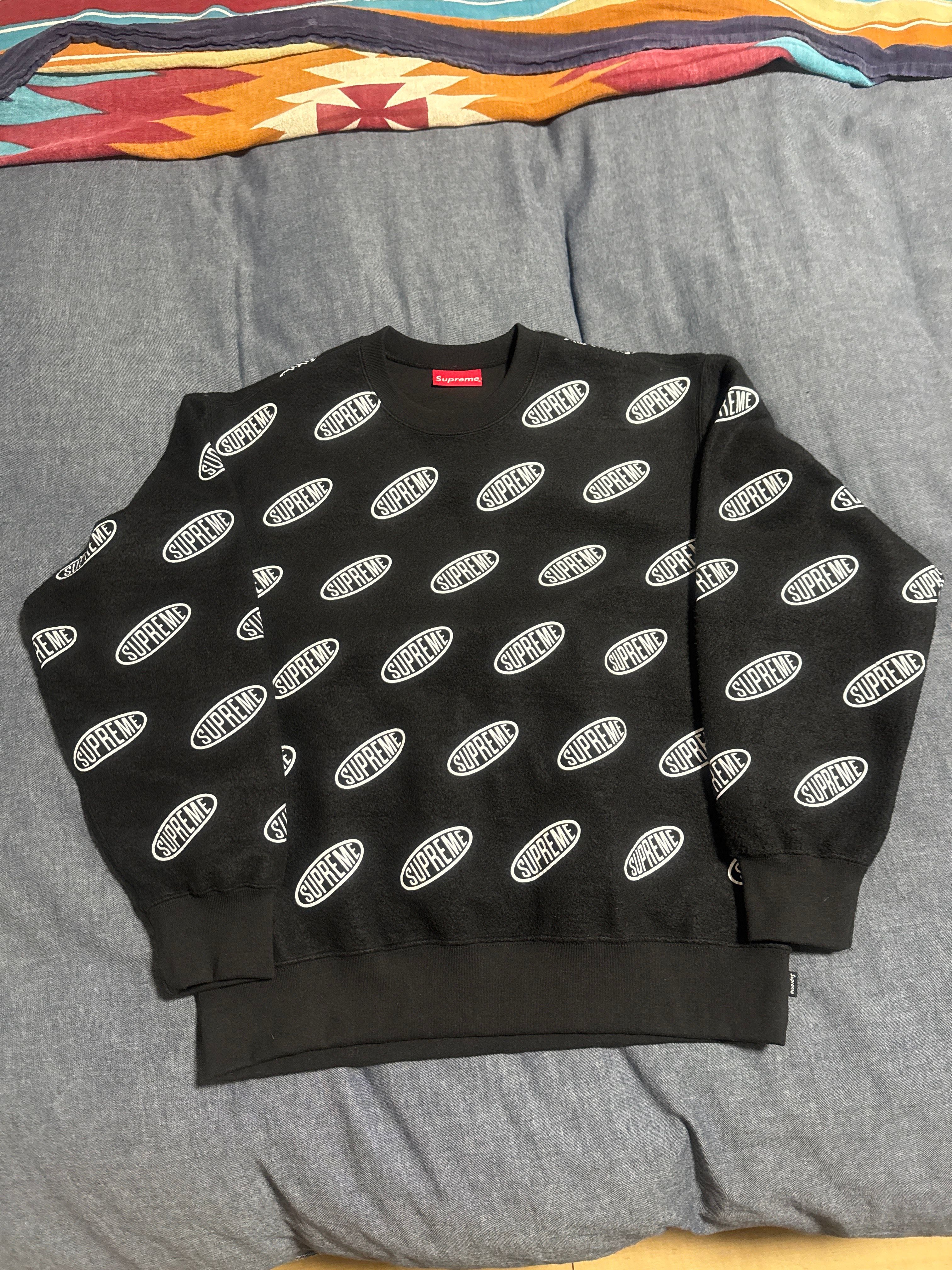 Supreme Liner Crewneck "Black"