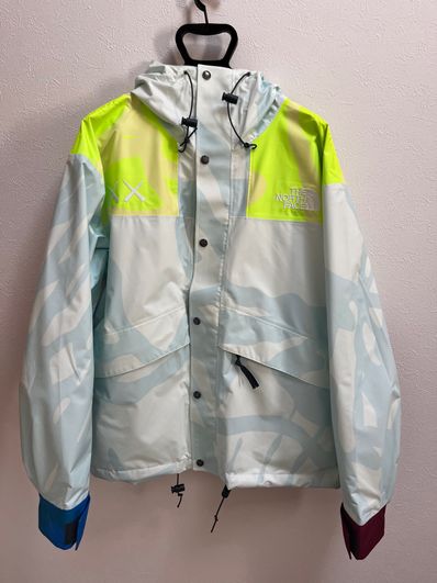 The North Face × Kaws Retro 1986 Mountain Jacket "Ice Blue"