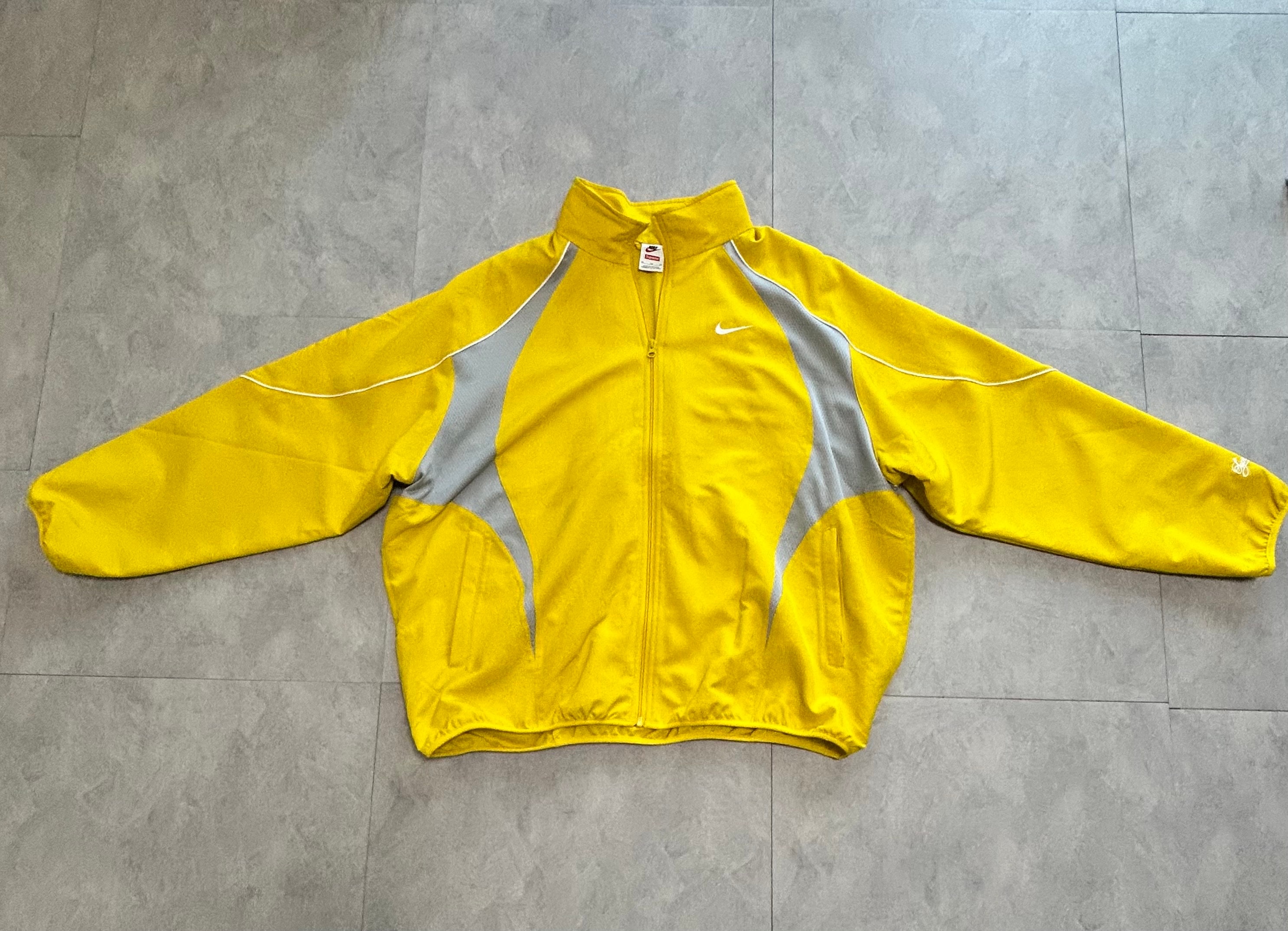 Supreme x Nike Track Jacket "Yellow"