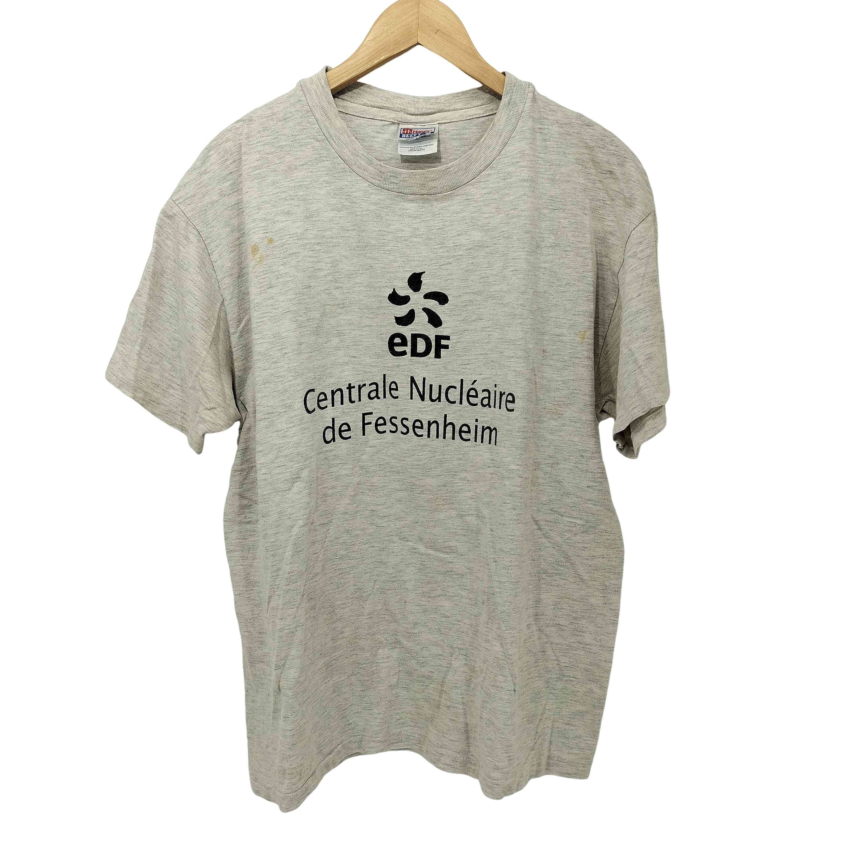 90s USA製 企業ロゴ クルーネック Tシャツ【1141969829246】