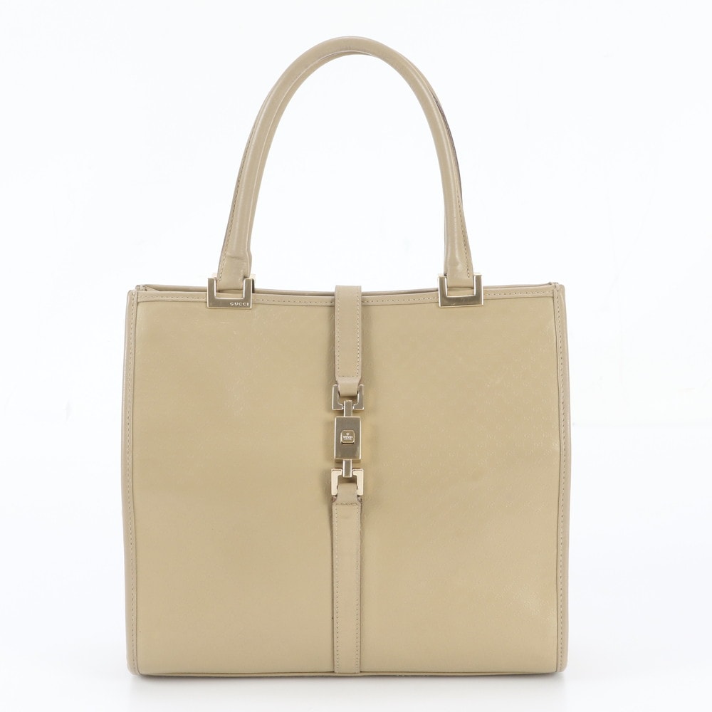 ■美品 グッチ ジャッキー 002-1065 トート バッグ レザー