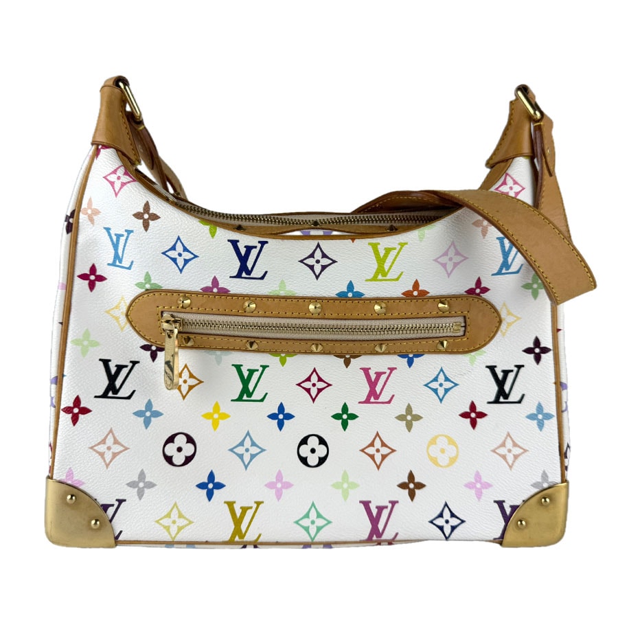 ルイ ヴィトン LOUIS VUITTON ショルダーバッグ モノグラムマルチカラー ブローニュ モノグラムマルチカラー ブロン ゴールド レディース M92660【中古】 z9434