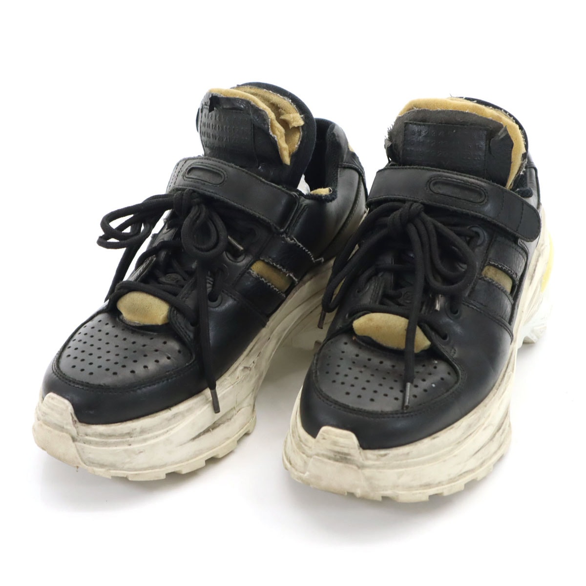 Maison Margiela メゾンマルジェラ 22 イタリア製 ダッド スニーカー 41 ブラック