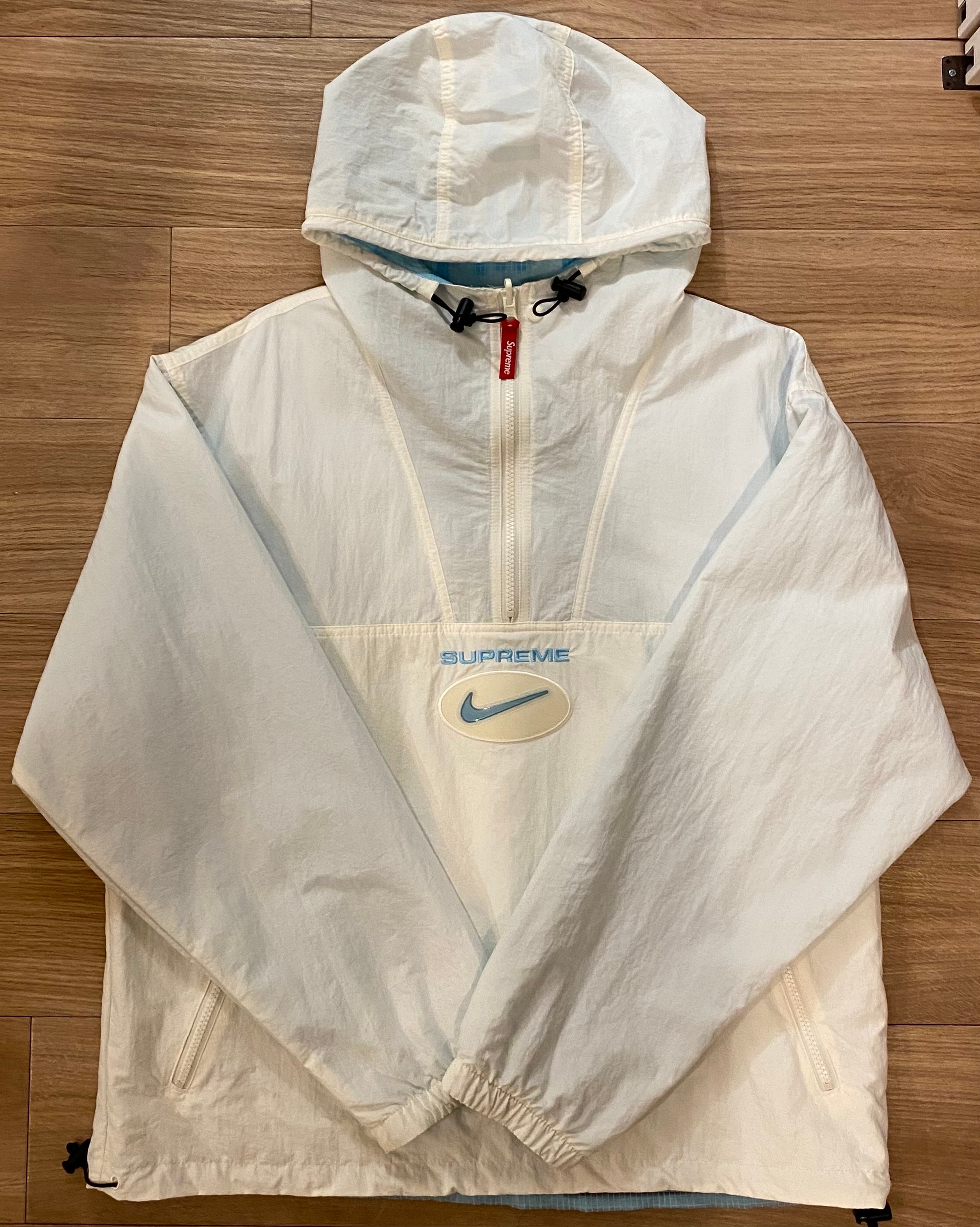 Supreme / Nike Jewel Reversible Ripstop Anorak "White"