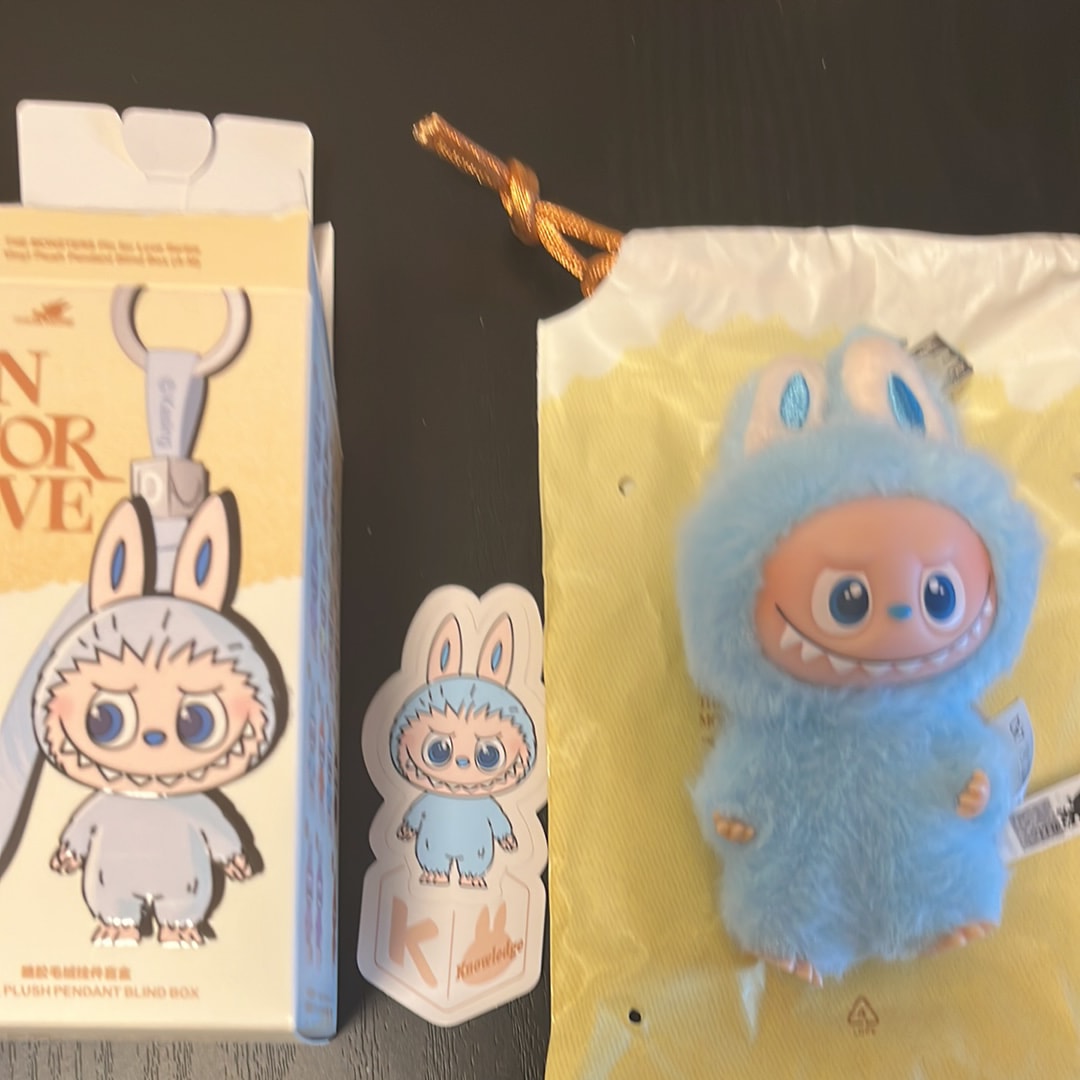POP MART THE MONSTERS (LABUBU) Pin for Love Series-Vinyl Plush Pendant (A-M) K