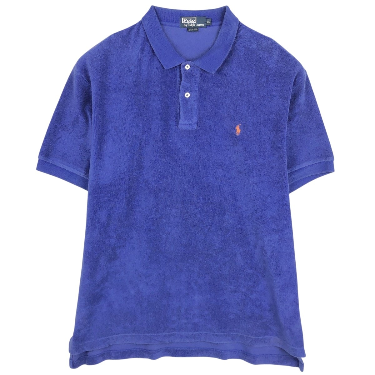 古着 ラルフローレン Ralph Lauren POLO by Ralph Lauren パイル地 半袖 ポロシャツ メンズXL相当/eaa648936