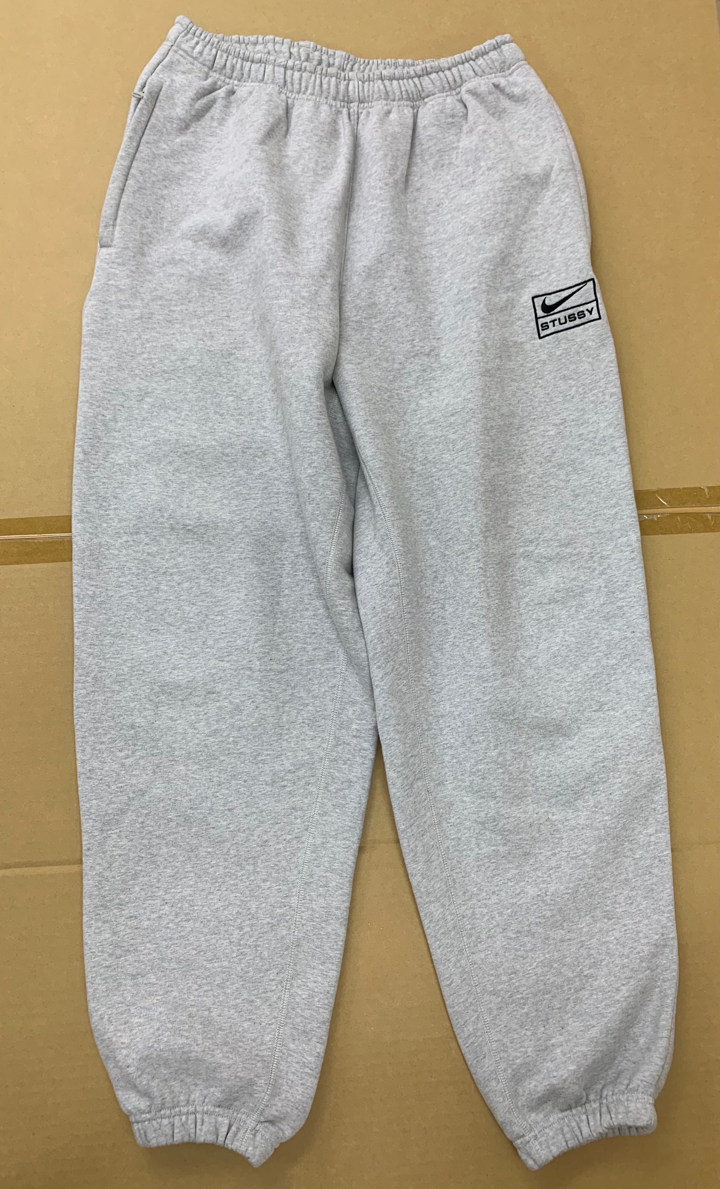 Stussy x Nike Fleece Pant "Grey Heather" (US Size) FN5231-050