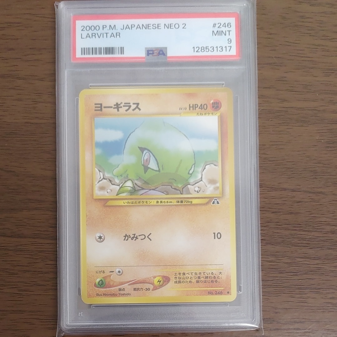 ヨーギラス ● : 旧裏 [neo2 No.246](ポケモンカード★neo 拡張パック「遺跡をこえて...」)