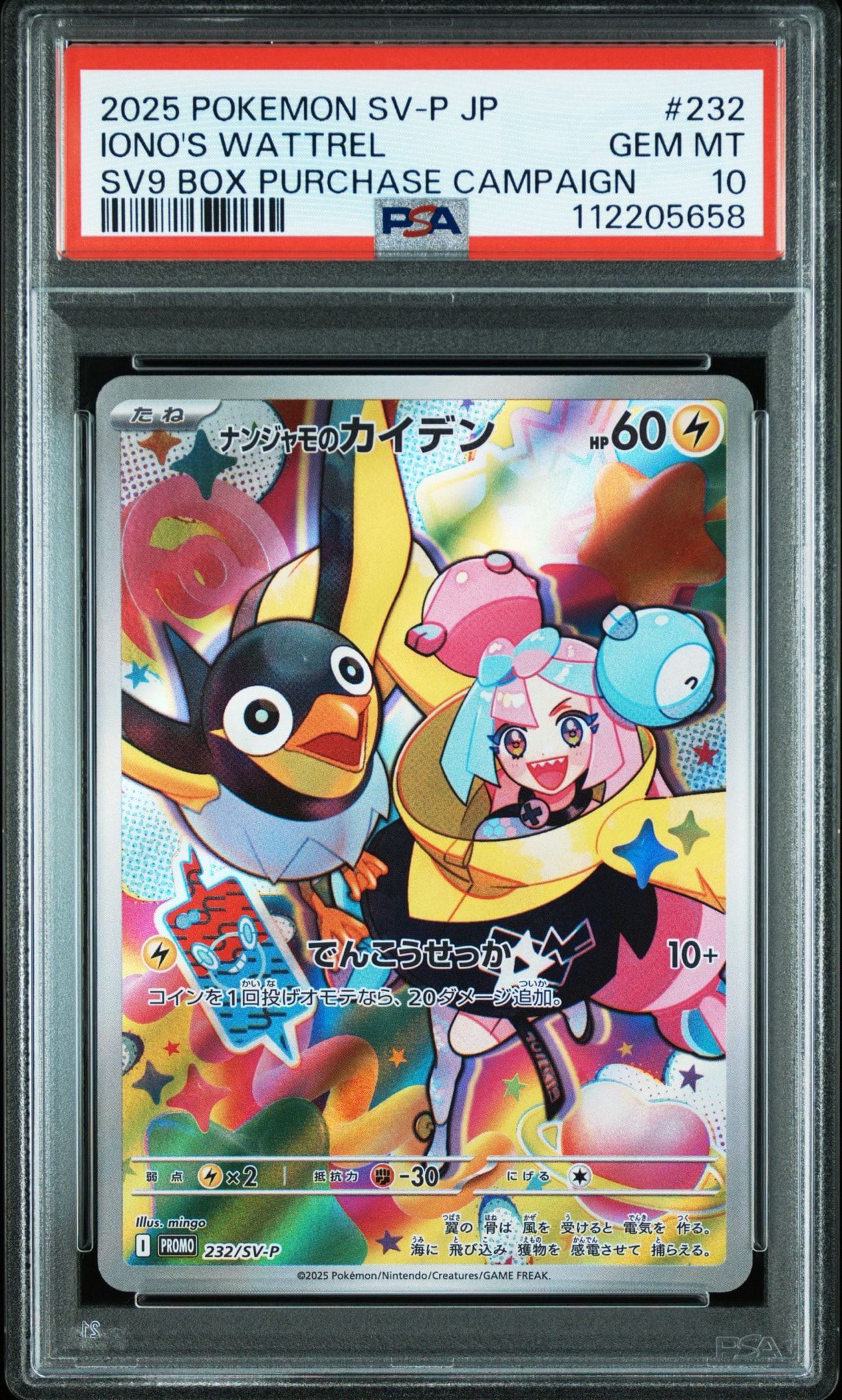 ナンジャモのカイデン P [SV-P 232](プロモーションカード「拡張パック
